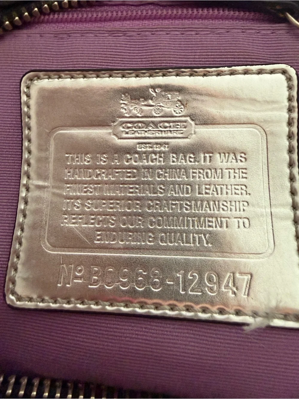 Coach Madison Op Art Sophia Satchel VINTAGE